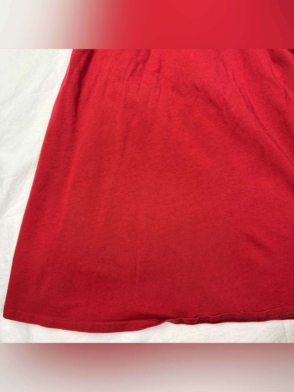ASOS Curve Red Flowy Mini Skirt - Picture 4 of 5